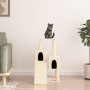 Katzenkratzbaum mit cremefarbenen Sisalstämmen, 82 cm von vidaXL, Katzenmöbel - Ref: Foro24-171777, Preis: 44,83 €, Rabatt: %