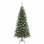 Árbol de Navidad artificial con 300 LED Verde 180 cm PE y PVC