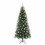 Árbol de Navidad artificial con 300 LED Verde 180 cm PE y PVC