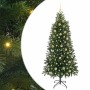 Árbol de Navidad artificial con 300 LED Verde 180 cm PE y PVC