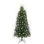 Árbol de Navidad artificial con 300 LED Verde 180 cm PE y PVC