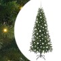Árbol de Navidad artificial con 300 LED Verde 180 cm PE y PVC