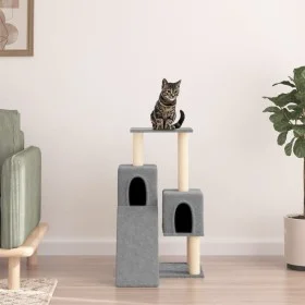 Cat scratching post with light gray sisal posts 82 cm by vidaXL, Cat furniture - Ref: Foro24-171778, Price: 36,63 €, Discount: %