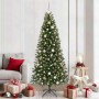Árbol de Navidad artificial con 300 LED Verde 210 cm PE y PVC