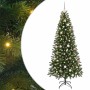 Árbol de Navidad artificial con 300 LED Verde 210 cm PE y PVC