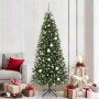 Árbol de Navidad artificial con 300 LED Verde 210 cm PE y PVC