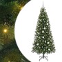 Árbol de Navidad artificial con 300 LED Verde 210 cm PE y PVC