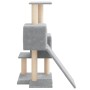 Cat scratching post with light gray sisal posts 82 cm by vidaXL, Cat furniture - Ref: Foro24-171778, Price: 32,54 €, Discount: %