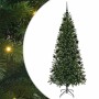 Árbol de Navidad artificial con 300 LED Verde 210 cm PE y PVC