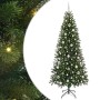 Árbol de Navidad artificial con 300 LED Verde 210 cm PE y PVC