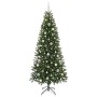 Árbol de Navidad artificial con 300 LED Verde 210 cm PE y PVC