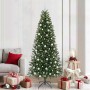 Árbol de Navidad artificial con 300 LED Verde 210 cm PE y PVC