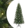 Árbol de Navidad artificial con 300 LED Verde 210 cm PE y PVC