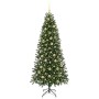 Árbol de Navidad artificial con 300 LED Verde 210 cm PE y PVC