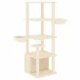 Cat scratching post with cream sisal posts 147 cm by vidaXL, Cat furniture - Ref: Foro24-171780, Price: 68,99 €, Discount: %