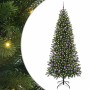 Árbol de Navidad artificial con 300 LED Verde 210 cm PE y PVC