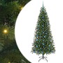Árbol de Navidad artificial con 300 LED Verde 210 cm PE y PVC