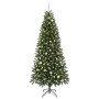 Árbol de Navidad artificial con 300 LED Verde 240 cm PE y PVC