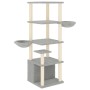 Cat scratcher with light gray sisal posts 147 cm by vidaXL, Cat furniture - Ref: Foro24-171781, Price: 76,01 €, Discount: %