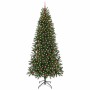 Árbol de Navidad artificial con 300 LED Verde 240 cm PE y PVC