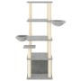 Cat scratcher with light gray sisal posts 147 cm by vidaXL, Cat furniture - Ref: Foro24-171781, Price: 76,01 €, Discount: %