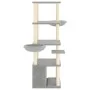 Cat scratcher with light gray sisal posts 147 cm by vidaXL, Cat furniture - Ref: Foro24-171781, Price: 74,75 €, Discount: %