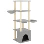 Cat scratcher with light gray sisal posts 147 cm by vidaXL, Cat furniture - Ref: Foro24-171781, Price: 76,01 €, Discount: %