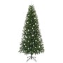 Árbol de Navidad artificial con 300 LED Verde 240 cm PE y PVC