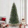 Árbol de Navidad artificial con 300 LED Verde 240 cm PE y PVC