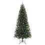 Árbol de Navidad artificial con 300 LED Verde 240 cm PE y PVC