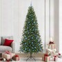 Árbol de Navidad artificial con 300 LED Verde 240 cm PE y PVC