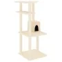 Cat scratcher with cream-colored sisal posts 123 cm tall by vidaXL, Cat furniture - Ref: Foro24-171783, Price: 48,62 €, Disco...