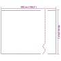 Láminas autoadhesivas muebles 2 uds PVC roble claro 500x90 cm