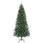 Árbol de Navidad artificial con 300 LED Verde 240 cm PE y PVC