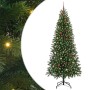 Árbol de Navidad artificial con 300 LED Verde 240 cm PE y PVC