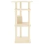 Cat scratcher with cream-colored sisal posts 123 cm tall by vidaXL, Cat furniture - Ref: Foro24-171783, Price: 48,62 €, Disco...