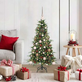 Árbol de Navidad artificial con ramas articuladas Verde 120 cm