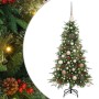 Árbol de Navidad artificial con ramas articuladas Verde 120 cm