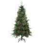 Árbol de Navidad artificial con ramas articuladas Verde 120 cm