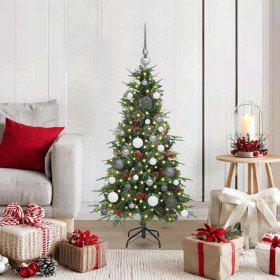 Árbol de Navidad artificial con ramas articuladas Verde 120 cm