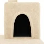 Cat scratcher with cream-colored sisal posts 123 cm tall by vidaXL, Cat furniture - Ref: Foro24-171783, Price: 48,62 €, Disco...