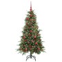 Árbol de Navidad artificial con ramas articuladas Verde 120 cm