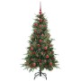 Árbol de Navidad artificial con ramas articuladas Verde 120 cm