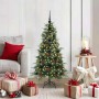 Árbol de Navidad artificial con ramas articuladas Verde 120 cm