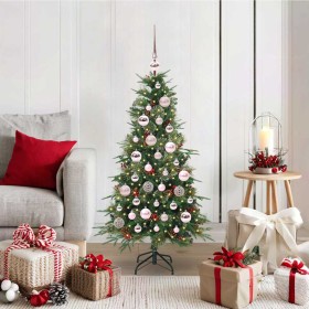 Árbol de Navidad artificial con ramas articuladas Verde 120 cm