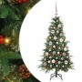 Árbol de Navidad artificial con ramas articuladas Verde 120 cm