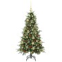 Árbol de Navidad artificial con ramas articuladas Verde 120 cm