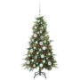 Árbol de Navidad artificial con ramas articuladas Verde 120 cm
