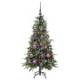 Árbol de Navidad artificial con ramas articuladas Verde 120 cm