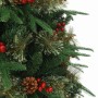 Árbol de Navidad artificial con ramas articuladas Verde 120 cm